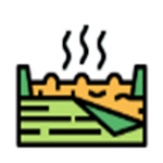 Natural gas fields